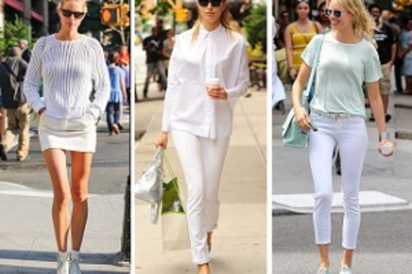 Karolina Kurkova latem wybiera biel