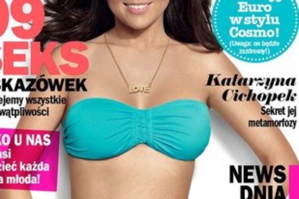 Kasia Cichopek w Cosmopolitan