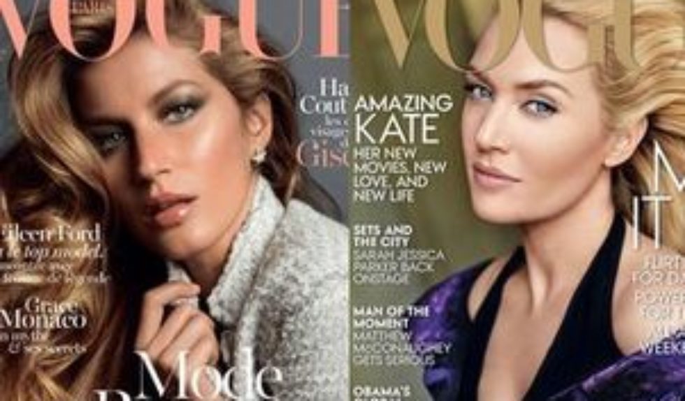 Gisele Bundchen i Kate Winslet gwiazdami Vogue! Gisele Bundchen i Kate Winslet gwiazdami Vogue!
