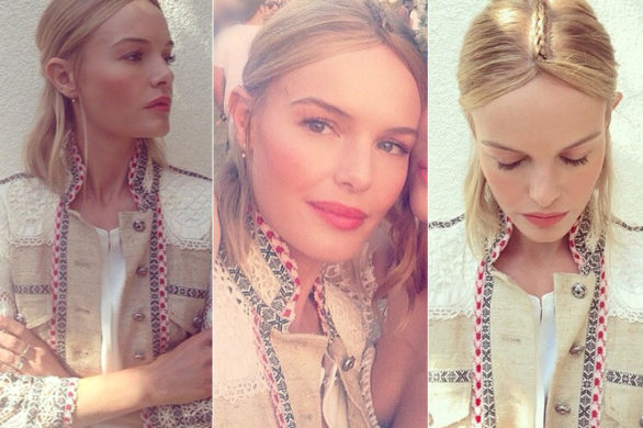 Kate Bosworth prezentuje oryginalną fryzurę na festiwal