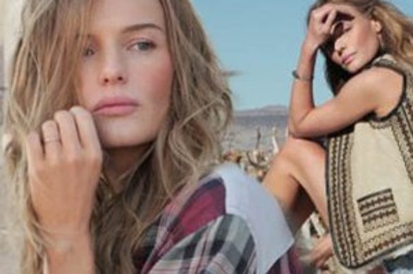 Kate Bosworth w kampanii Topshop