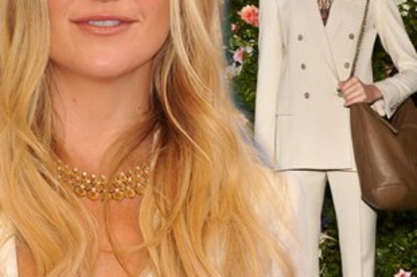 Kate Hudson w garniturze Gucci (FOTO)