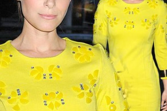 Kate Mara w żółtej sukience (FOTO)