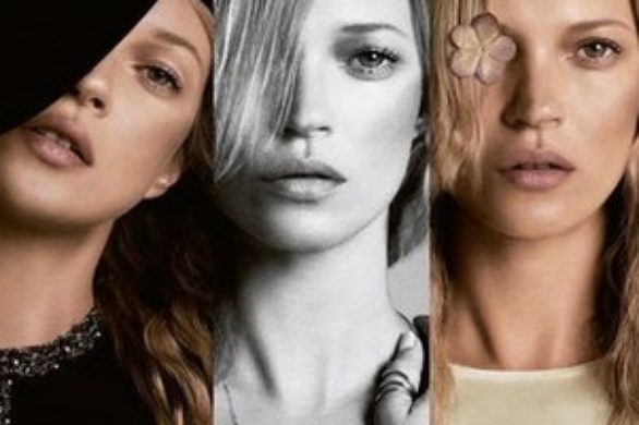 4 twarze Kate Moss w nowym i-D Magazine