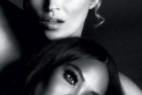 Kate Moss i Naomi Campbell dla Interview