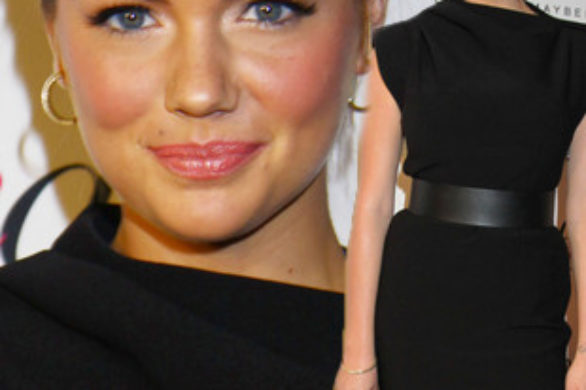 Kate Upton w małej czarnej Lanvin