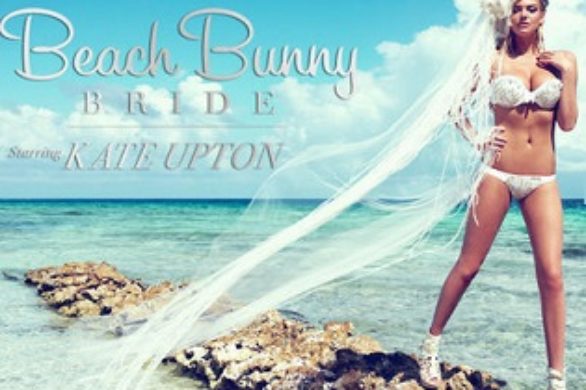 Seksowna Kate Upton prezentuje ślubne bikini Beach Bunny