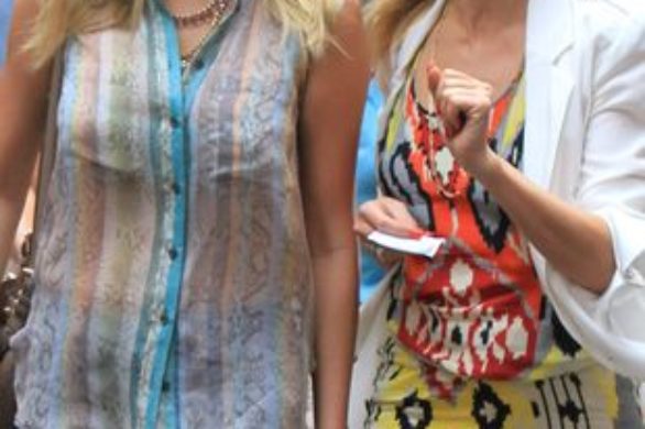 Kate Upton u boku Cameron Diaz na planie The Other Woman