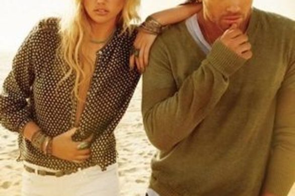 Kellan Lutz i Kate Upton reklamują ubrania (FOTO)