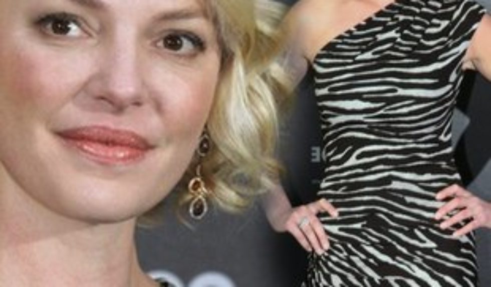 Katherine Heigl pokochała zeberkę (FOTO) Katherine Heigl pokochała zeberkę (FOTO)