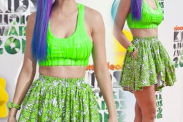 Katy Perry jak liść sałaty (FOTO)