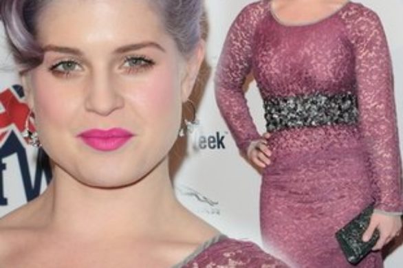 Kelly Osbourne stawia na lila (FOTO)