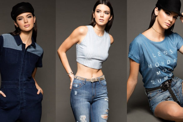 Kendall Jenner kusi w jeansach w kampanii Penshoppe (FOTO)