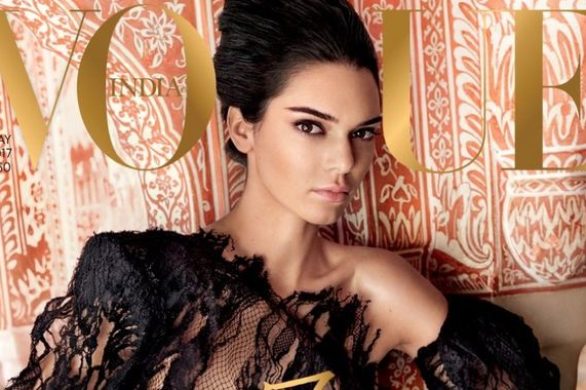 Kendall Jenner pojawiła się na okładce Vogue India i zaliczyła kolejną WTOPĘ!