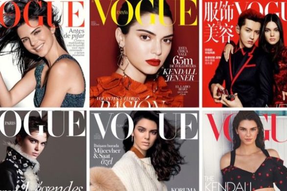 Zobaczcie WSZYSTKIE okładki Vogue z Kendall Jenner w roli głównej