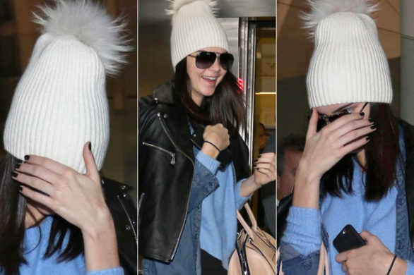 Kendall Jenner wylansuje czapkę z pomponem?