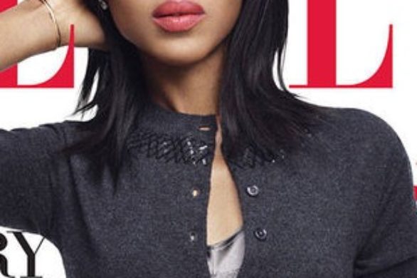 Kerry Washington na czerwcowej okładce Elle US