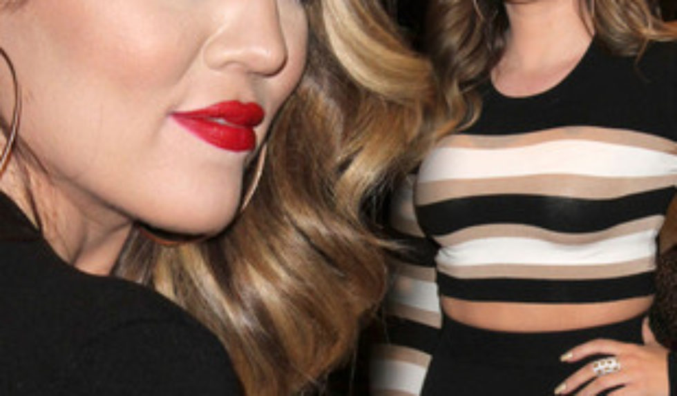 Khloe Kardashian nie boi się poziomych pasków (FOTO) Khloe Kardashian nie boi się poziomych pasków (FOTO)