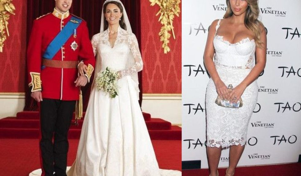 Kim Kardashian marzy o sukni ślubnej Księżnej Kate (FOTO) Kim Kardashian marzy o sukni ślubnej Księżnej Kate (FOTO)