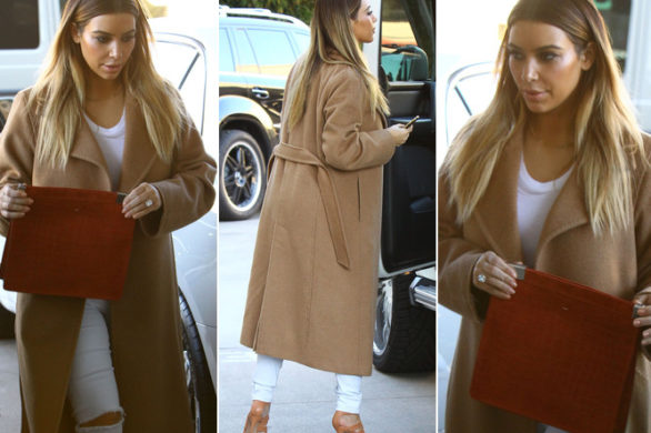 Kim Kardashian w MaxMara i Maison Martin Margiela (FOTO)