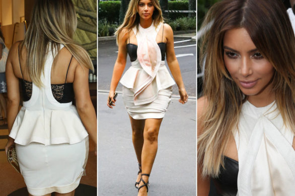 Kim Kardashian ponownie w Givenchy (FOTO)