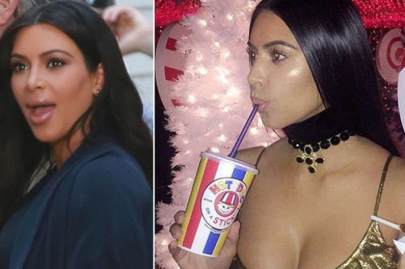 Kim Kardashian schudła i zafundowała sobie kolczyk w wardze!