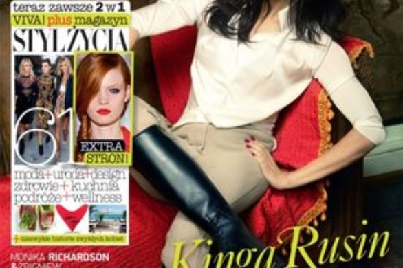 Mocno wyretuszowana Kinga Rusin