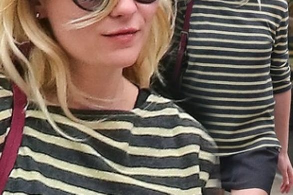 Kirsten Dunst nie boi się pasków (FOTO)