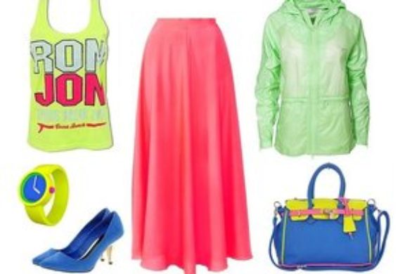 Neonowy total look (FOTO)