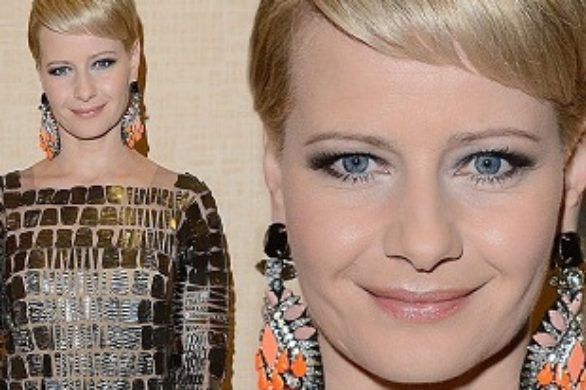 Małgorzata Kożuchowska w błyszczącej sukience