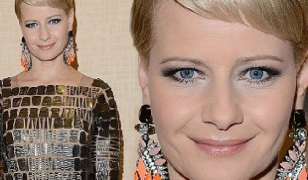 Małgorzata Kożuchowska w błyszczącej sukience