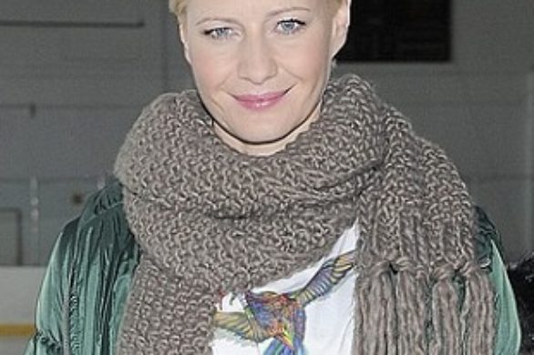Małgorzata Kożuchowska w zimowej stylizacji