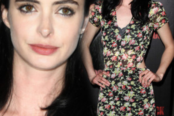 Krysten Ritter w sukni w kwiaty (FOTO)