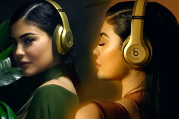 Kylie Jenner reklamuje najbardziej pożądane słuchawki na świecie! (VIDEO)