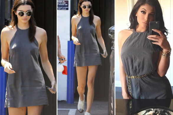 Kendall Jenner w tej samej sukience co Kylie (FOTO)