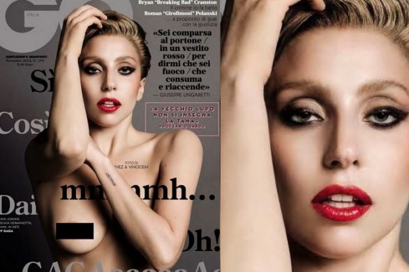 Naga Lady Gaga na okładce magazynu GQ
