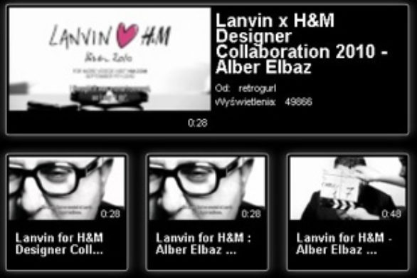 Lanvin for H&M  – nowe video!
