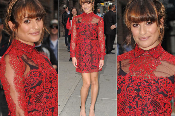 Lea Michele nie zachwyciła, mimo że wybrała Valentino