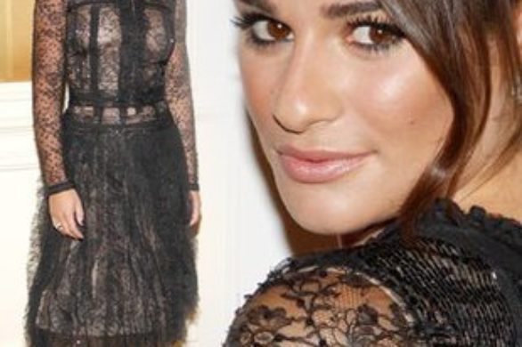 Lea Michele w sukience od Oscara de la Renta (FOTO)