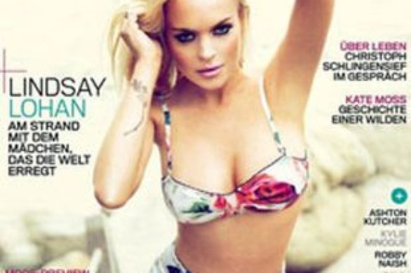 Lindsay Lohan w bikini