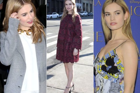 Najnowsze stylizacje Lily James (FOTO)