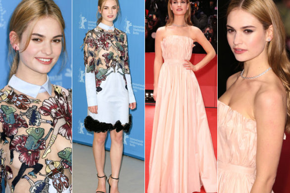 Zachwycająca Lily James na premierze Kopciuszka (FOTO)