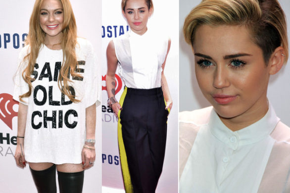 Lindsay Lohan vs. Miley Cyrus (FOTO)