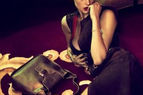 Saskia de Brauw w kampanii reklamowej Loewe