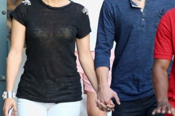 Jennifer Lopez w japonkach