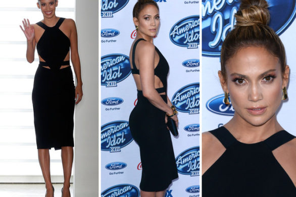 Jennifer Lopez w sukience Cushnie et Ochs (FOTO)