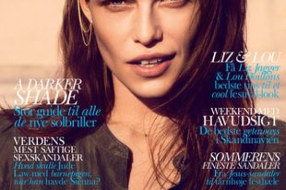 Louise Pedersen w Cover Magazine