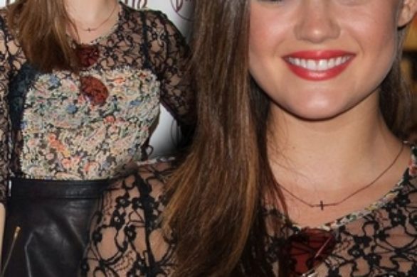 Lucy Hale w skórze i koronkach (FOTO)
