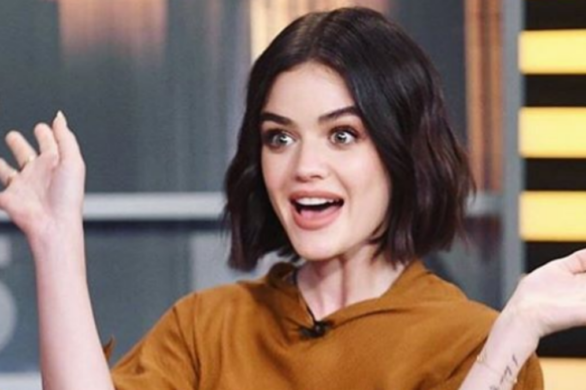 Lucy Hale znów szaleje z włosami. Tą fryzurą wyznaczy nowy trend?