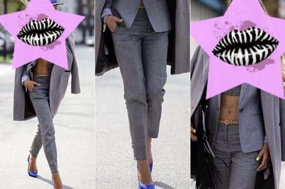 Zgadniecie która blogerka odsłania brzuch w garniturze?